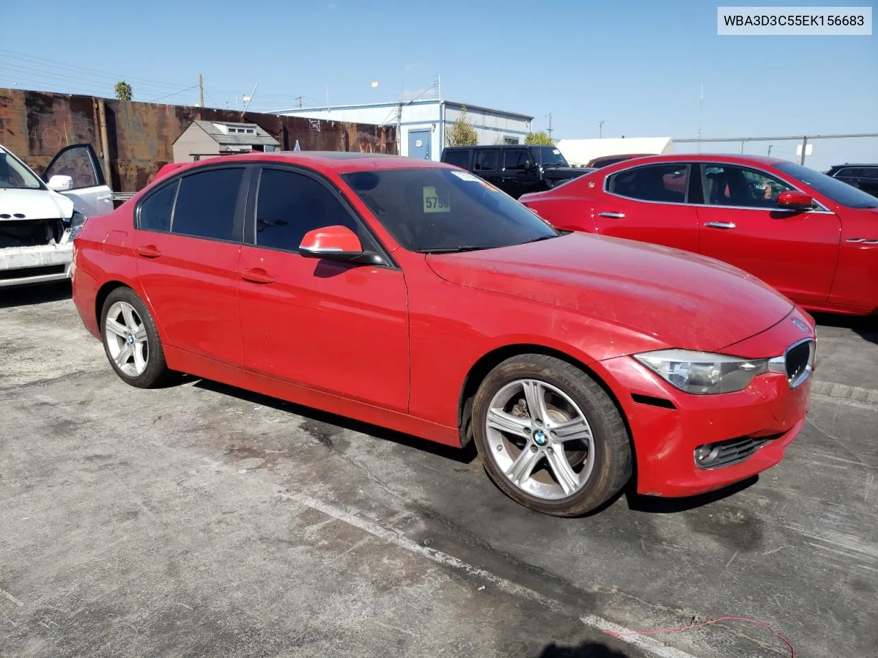 2014 BMW 328 D VIN: WBA3D3C55EK156683 Lot: 71672634