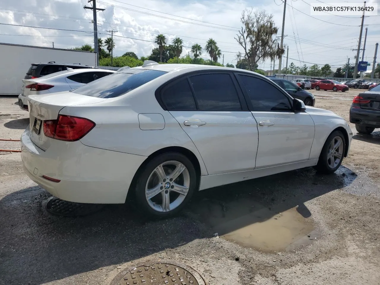 2015 BMW 320 I VIN: WBA3B1C57FK136429 Lot: 71847064