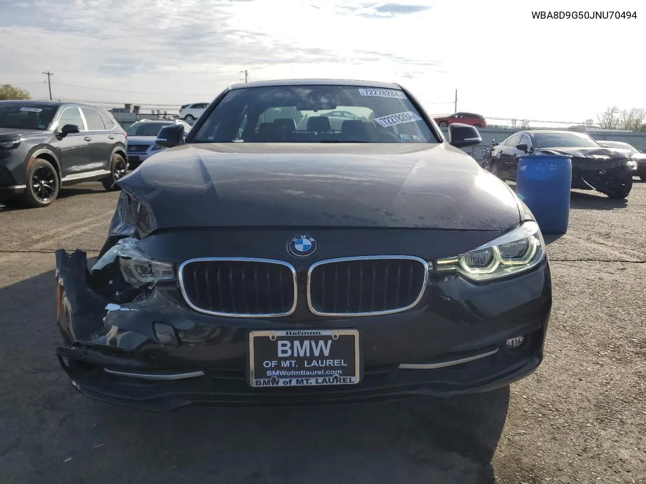 WBA8D9G50JNU70494 2018 BMW 330 Xi