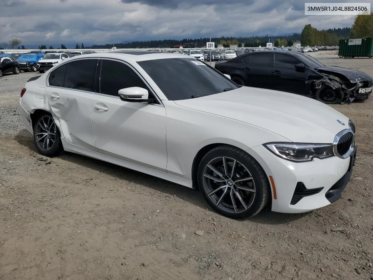 2020 BMW 330I VIN: 3MW5R1J04L8B24506 Lot: 71235514