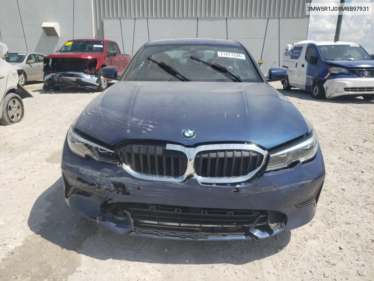 2021 BMW 330I VIN: 3MW5R1J08M8B97931 Lot: 71471234