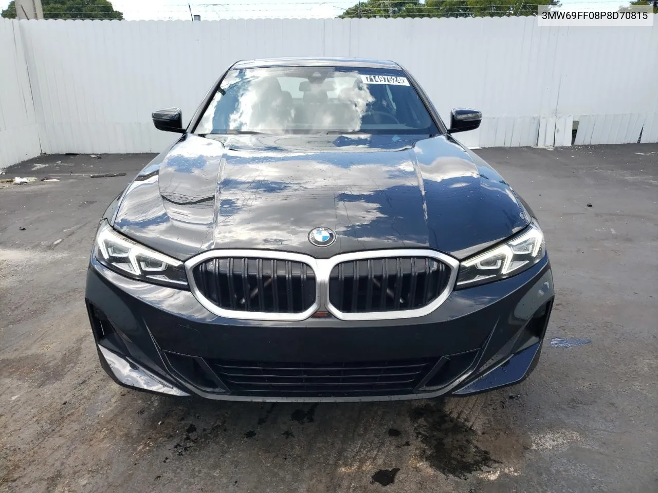 2023 BMW 330I VIN: 3MW69FF08P8D70815 Lot: 71497524