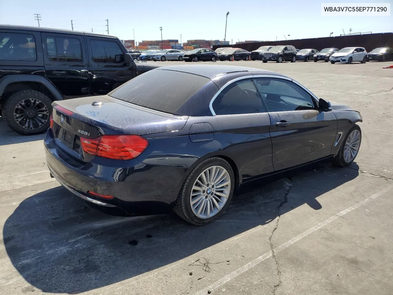 2014 BMW 428 I Sulev VIN: WBA3V7C55EP771290 Lot: 71844444