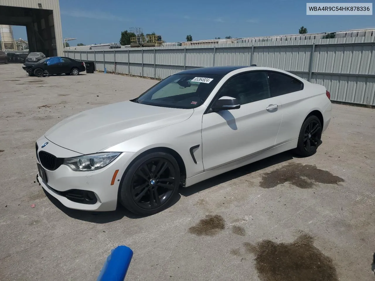 2017 BMW 430Xi VIN: WBA4R9C54HK878336 Lot: 65364924