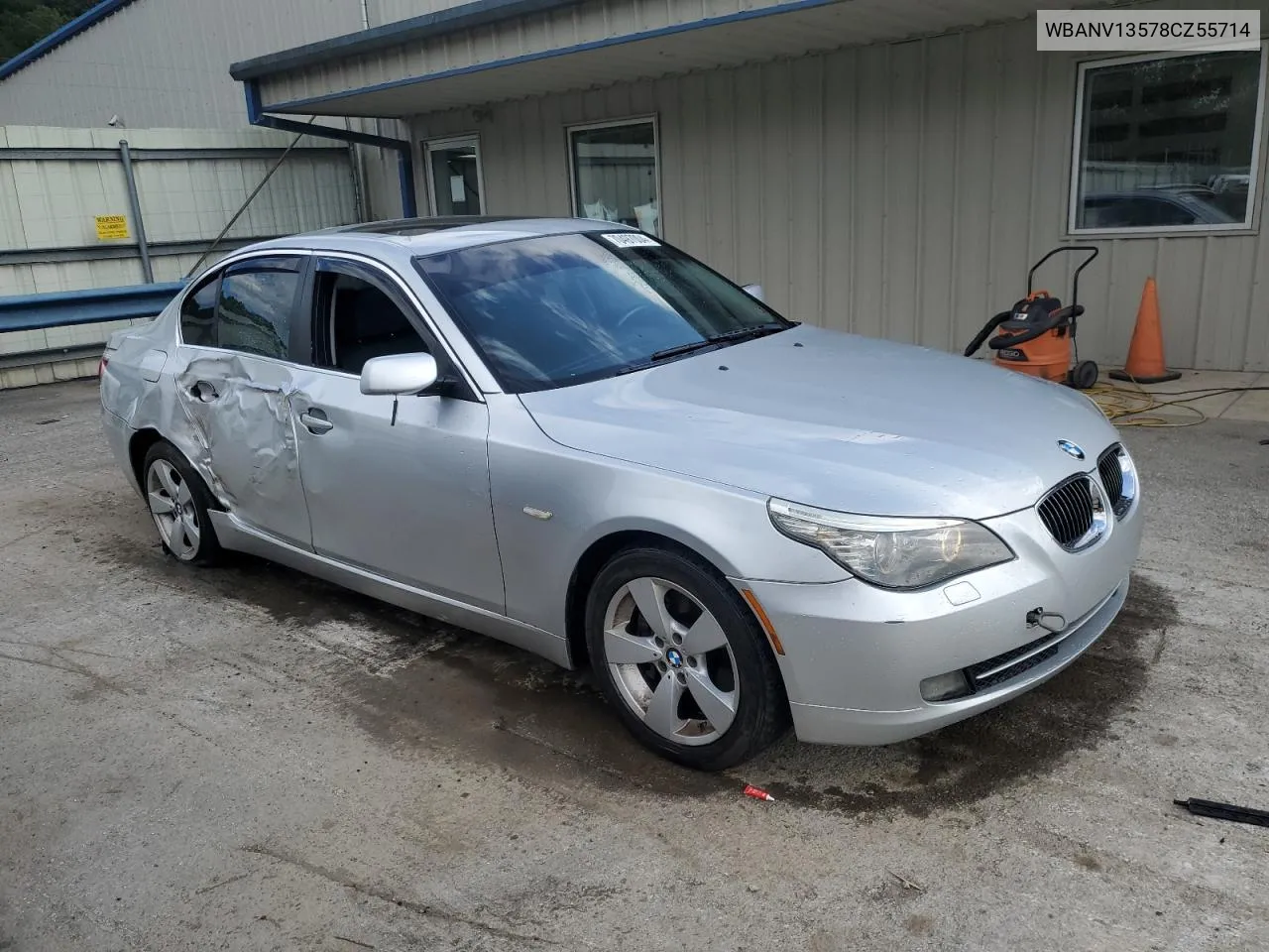 2008 BMW 528 Xi VIN: WBANV13578CZ55714 Lot: 70497004