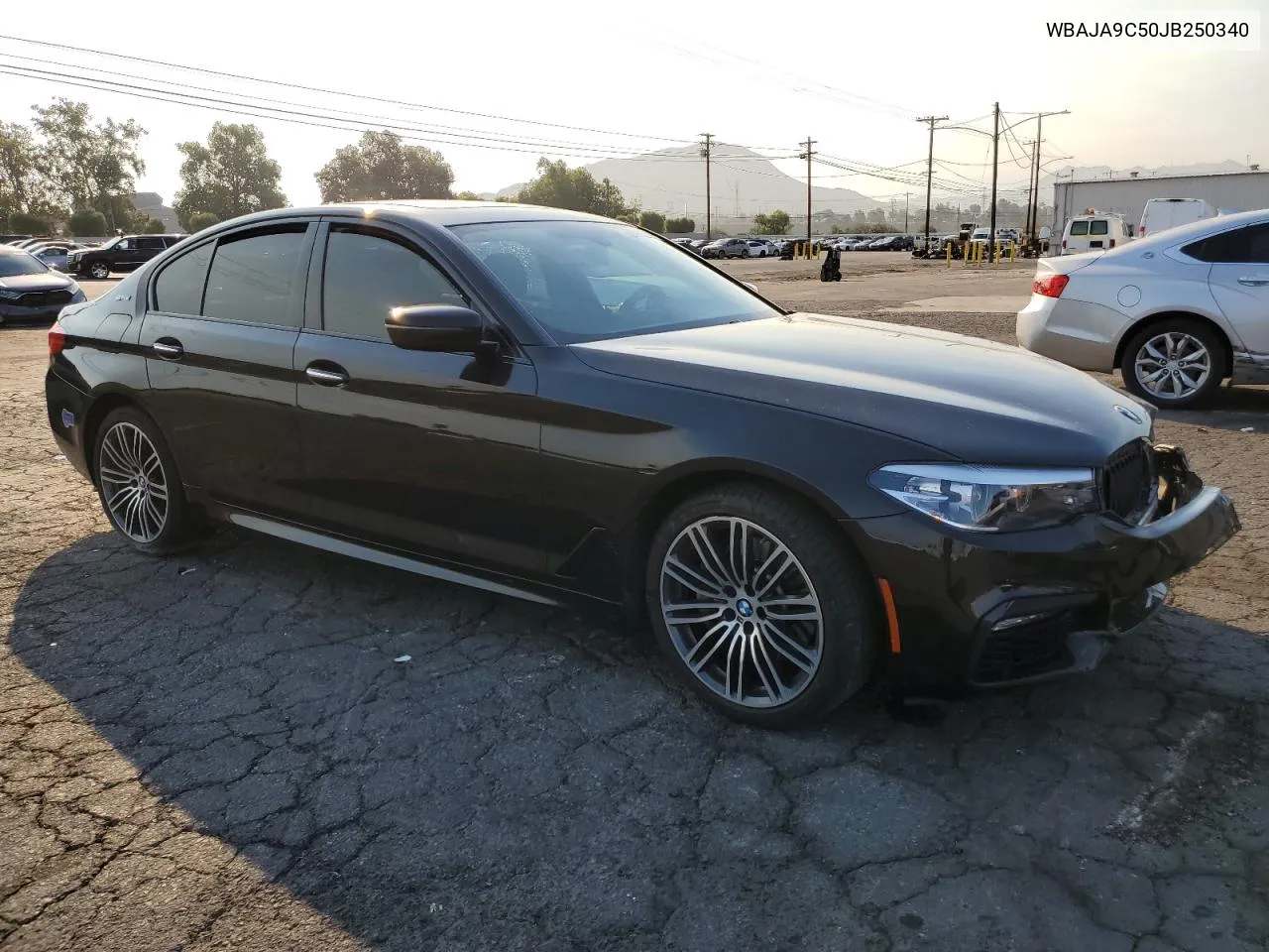 2018 BMW 530E VIN: WBAJA9C50JB250340 Lot: 70917294