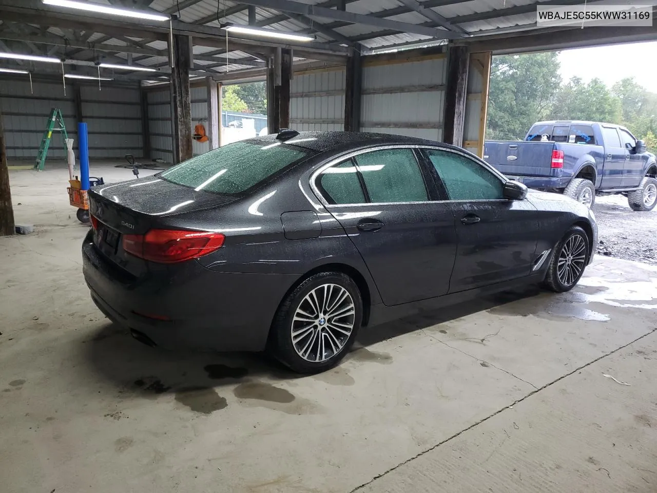 2019 BMW 540 I VIN: WBAJE5C55KWW31169 Lot: 71720204