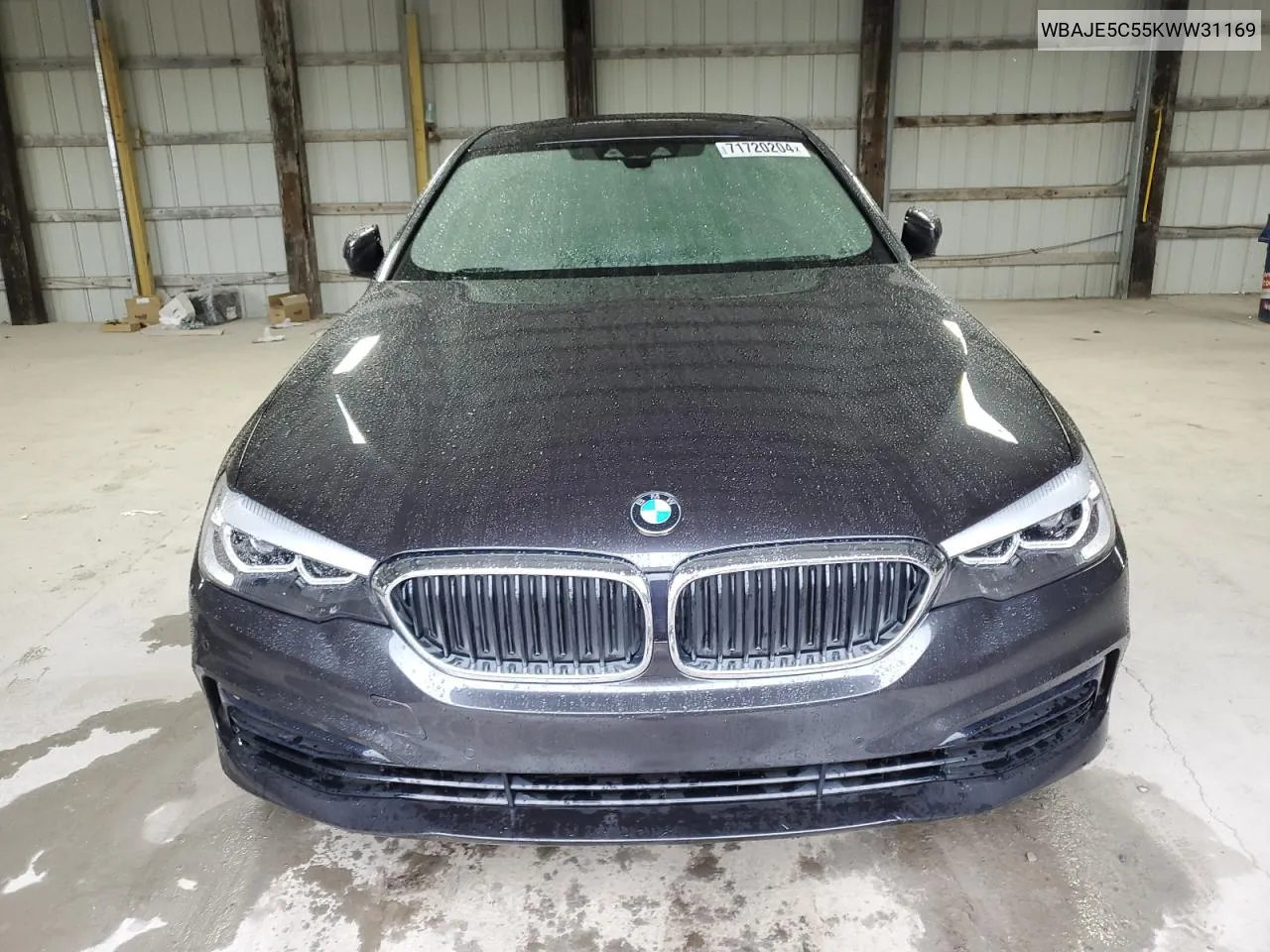 2019 BMW 540 I VIN: WBAJE5C55KWW31169 Lot: 71720204