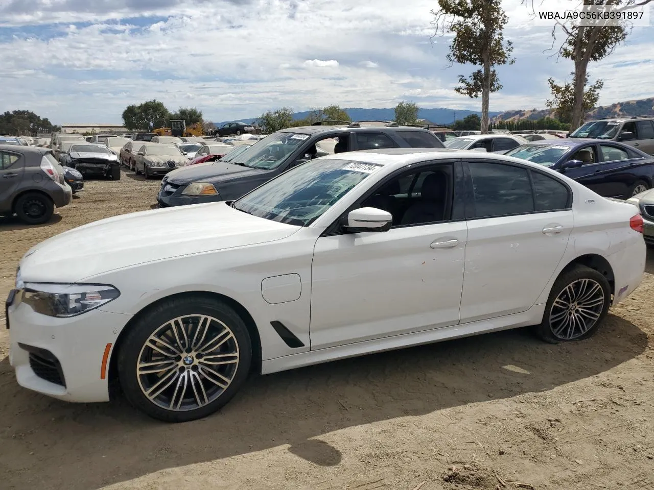 2019 BMW 530E VIN: WBAJA9C56KB391897 Lot: 72047734