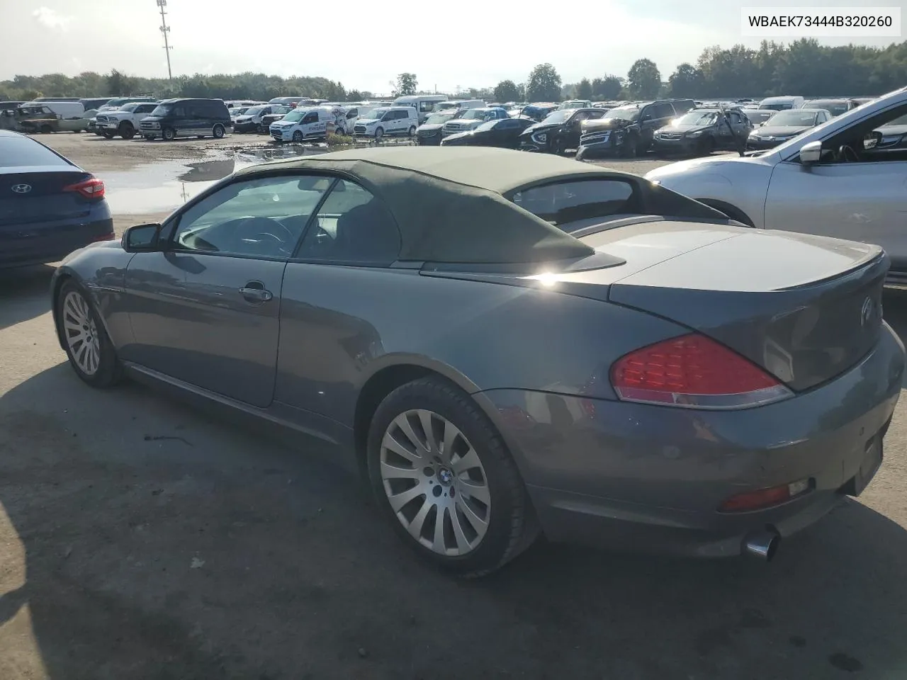 2004 BMW 645 Ci Automatic VIN: WBAEK73444B320260 Lot: 71280244