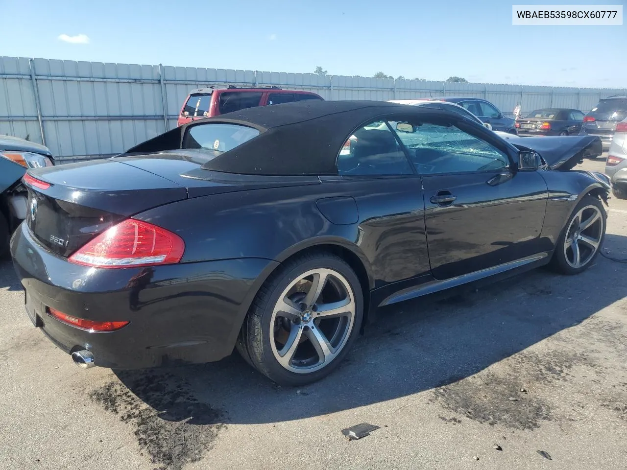 WBAEB53598CX60777 2008 BMW 650 I