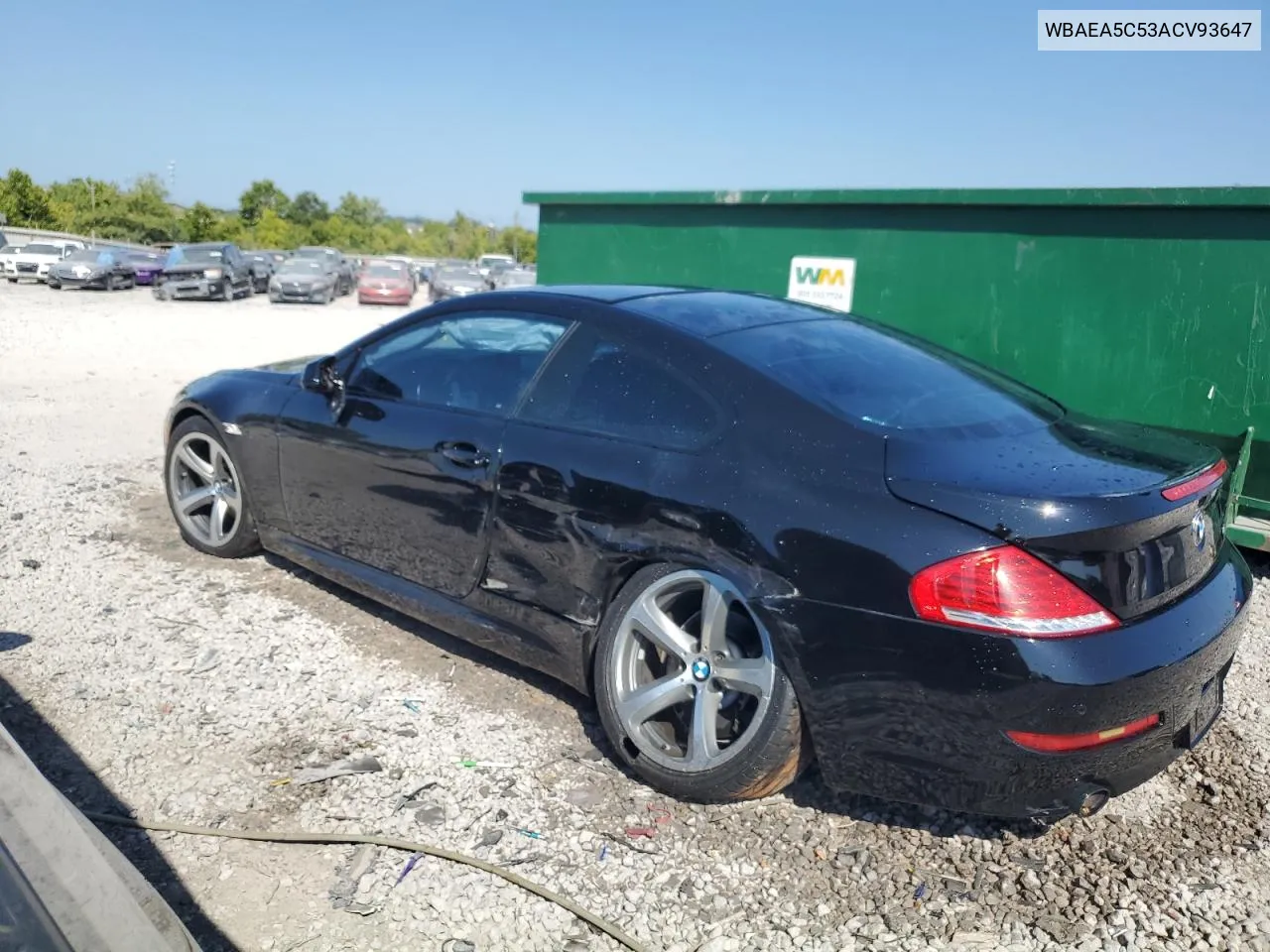 WBAEA5C53ACV93647 2010 BMW 650 I