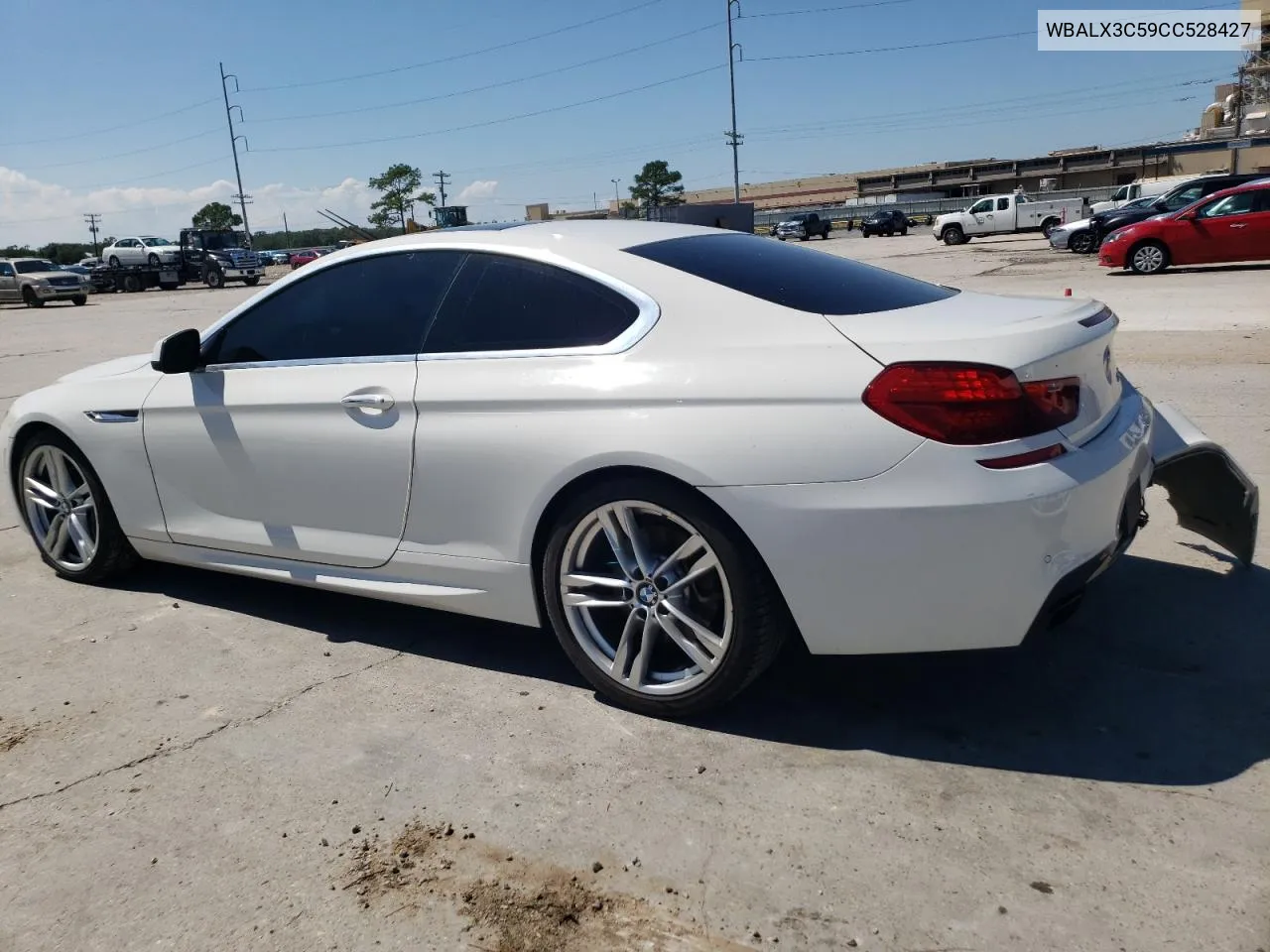 2012 BMW 650 I VIN: WBALX3C59CC528427 Lot: 71097654