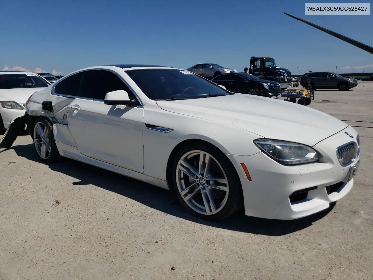 2012 BMW 650 I VIN: WBALX3C59CC528427 Lot: 71097654