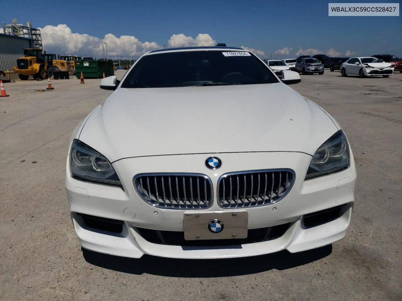 2012 BMW 650 I VIN: WBALX3C59CC528427 Lot: 71097654