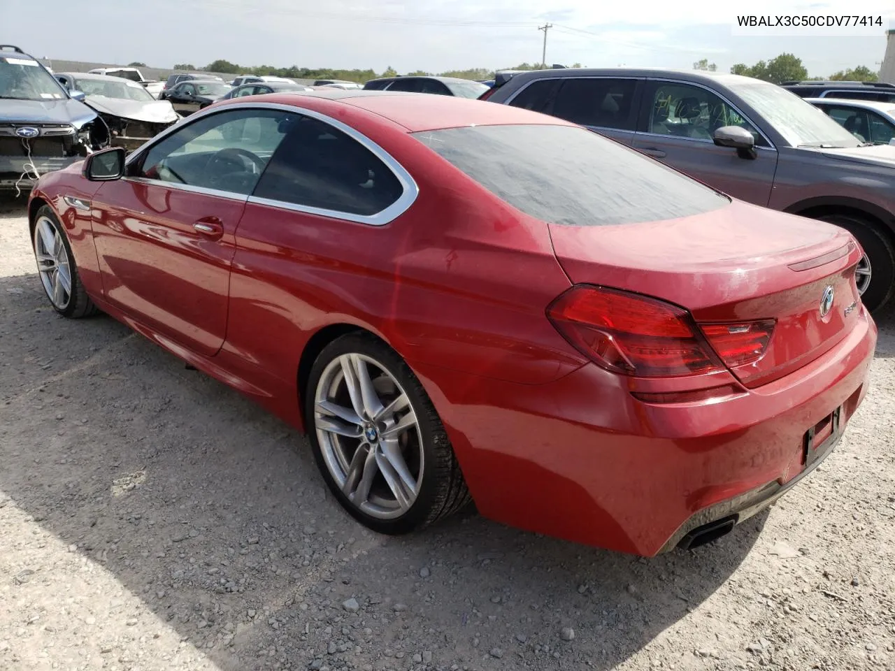 2012 BMW 650 I VIN: WBALX3C50CDV77414 Lot: 71500624