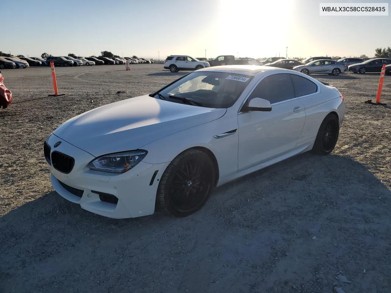 2012 BMW 650 I VIN: WBALX3C58CC528435 Lot: 71568814