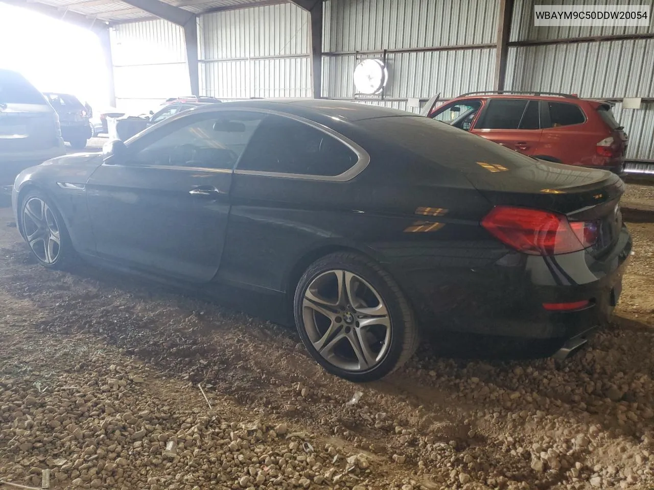 2013 BMW 650 I VIN: WBAYM9C50DDW20054 Lot: 71563434