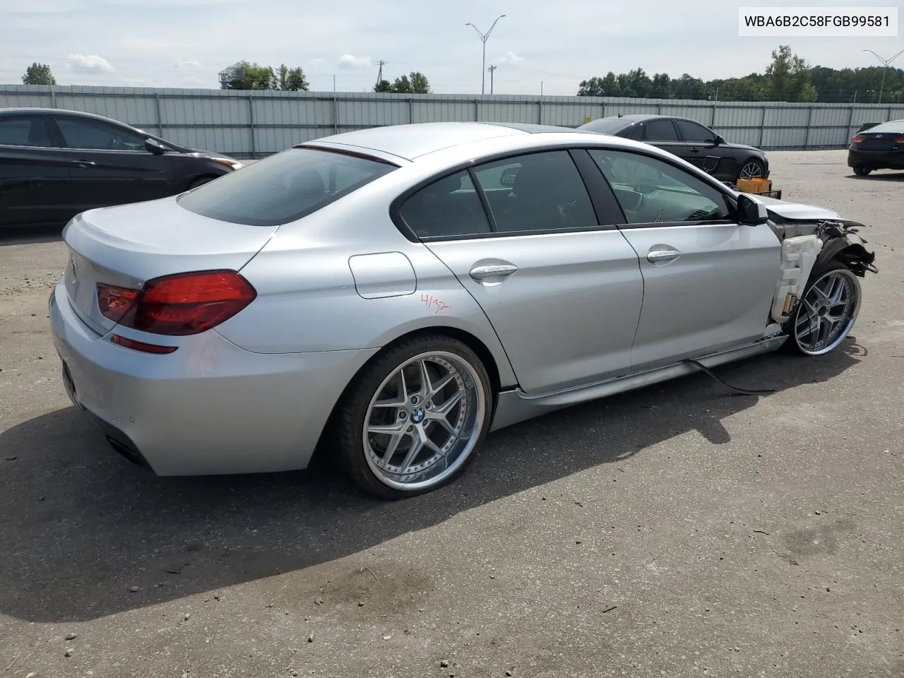 WBA6B2C58FGB99581 2015 BMW 650 I Gran Coupe