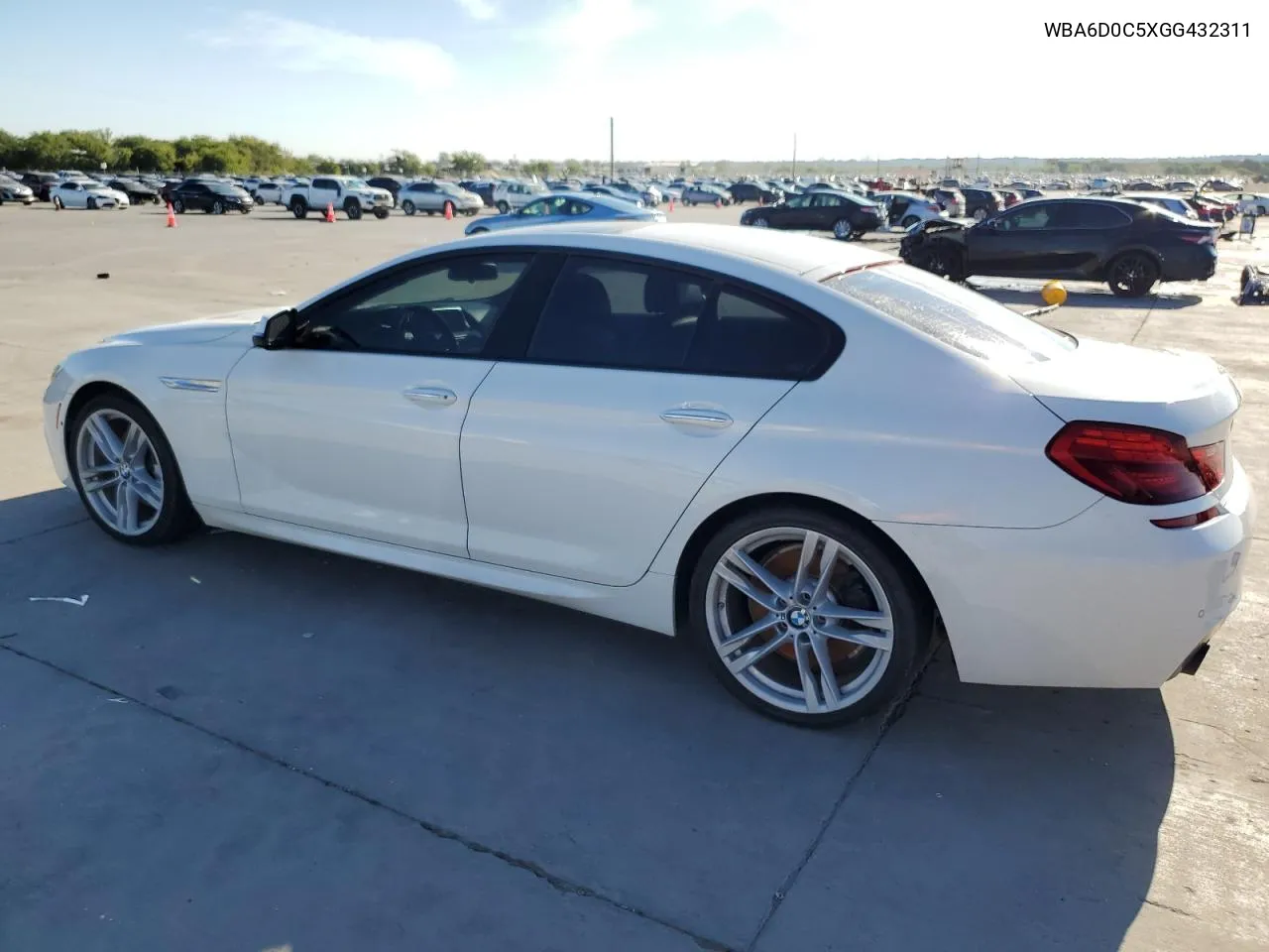 2016 BMW 640 I Gran Coupe VIN: WBA6D0C5XGG432311 Lot: 68064984