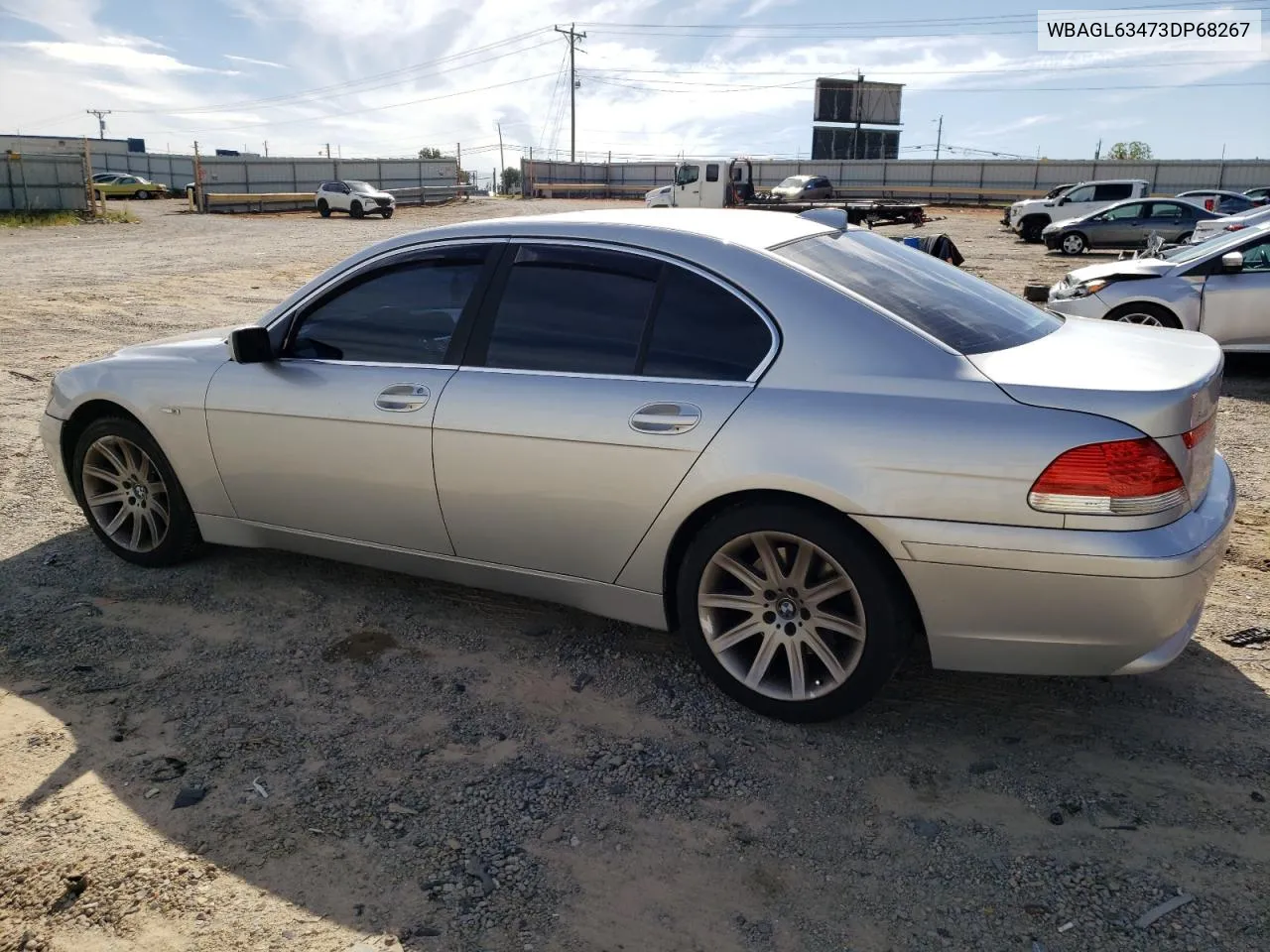 2003 BMW 745 I VIN: WBAGL63473DP68267 Lot: 69923064