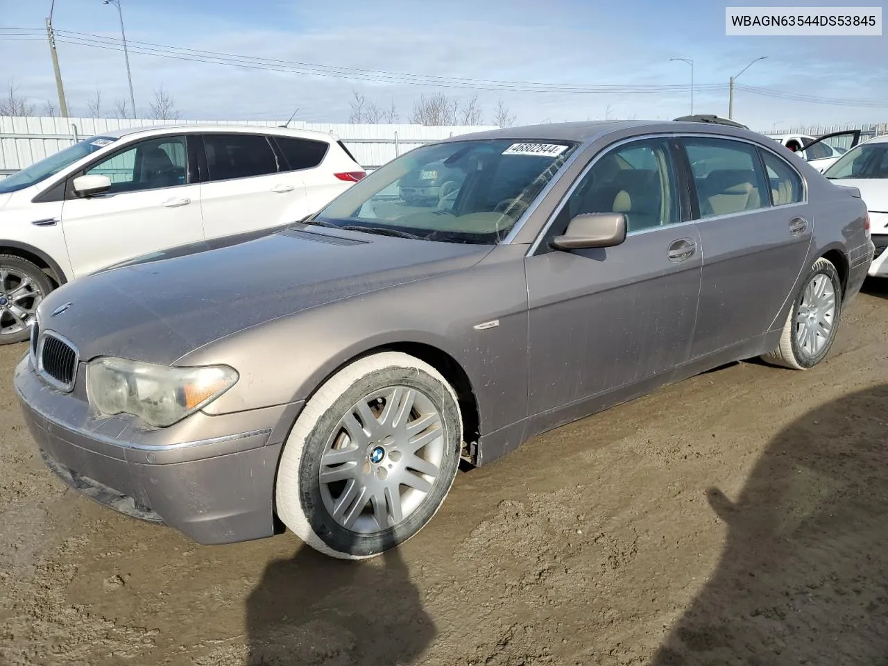 WBAGN63544DS53845 2004 BMW 745 Li