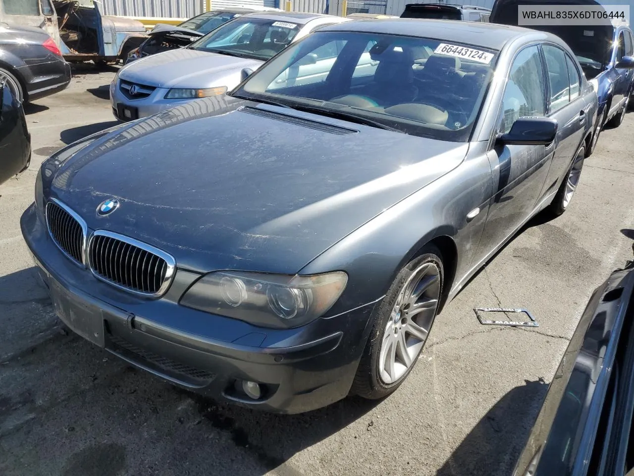 2006 BMW 750 I VIN: WBAHL835X6DT06444 Lot: 66443124