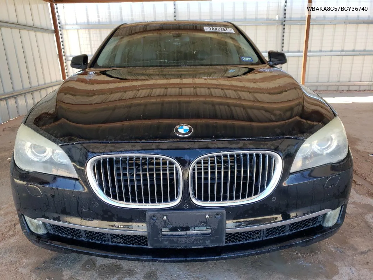 WBAKA8C57BCY36740 2011 BMW 750 I