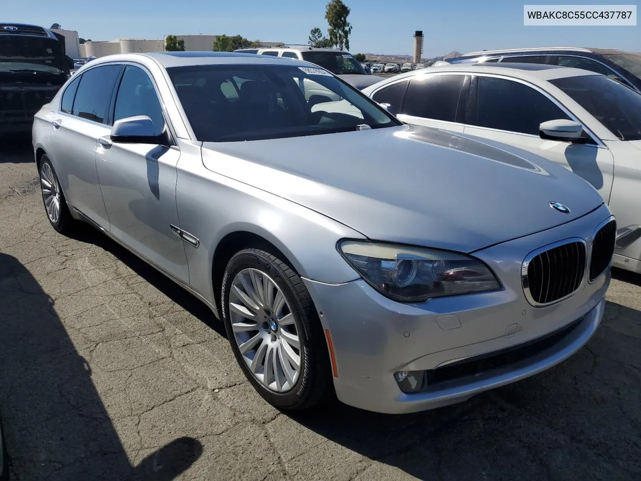 2012 BMW 750 Lxi VIN: WBAKC8C55CC437787 Lot: 68576954