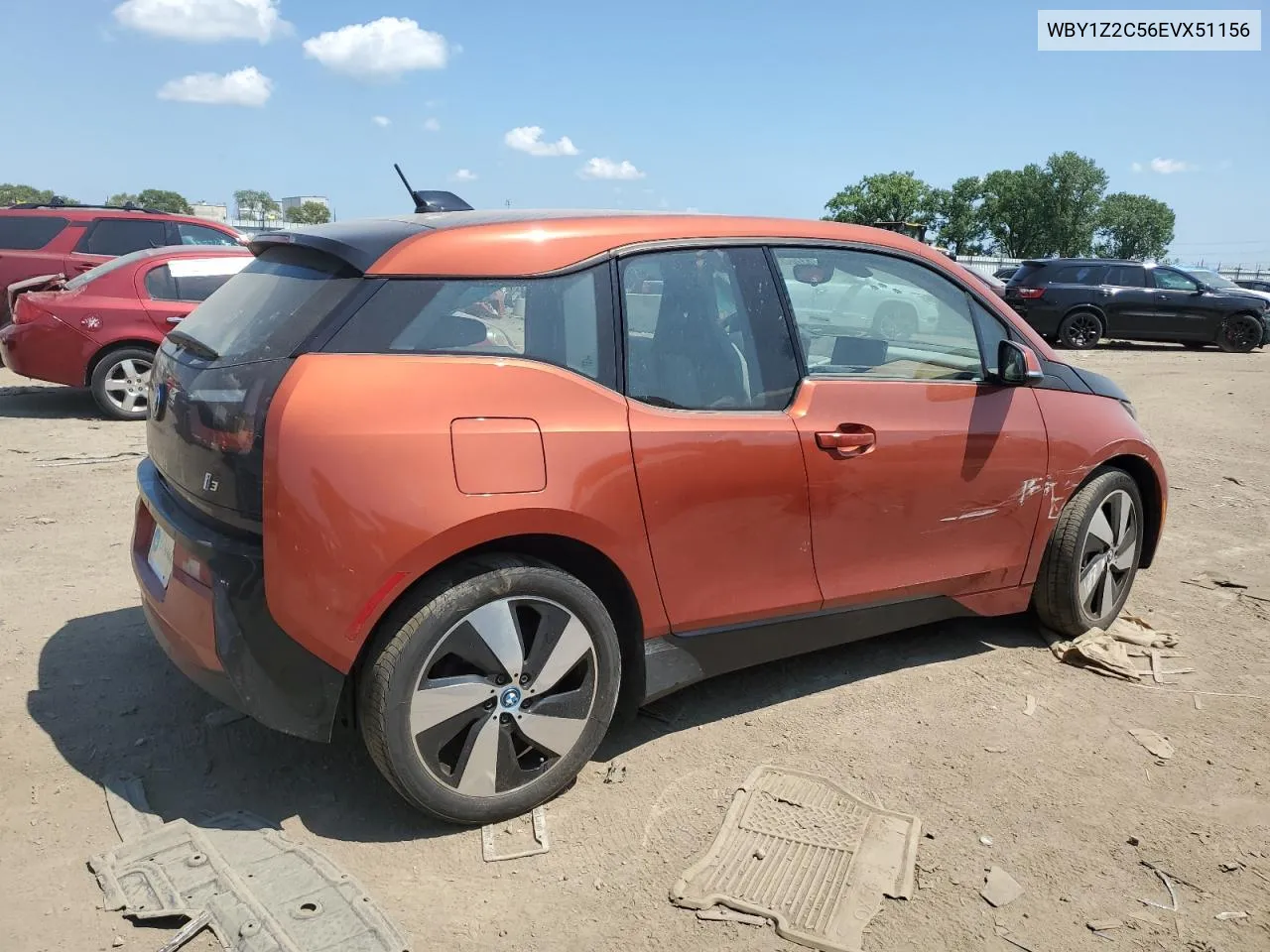 WBY1Z2C56EVX51156 2014 BMW I3 Bev