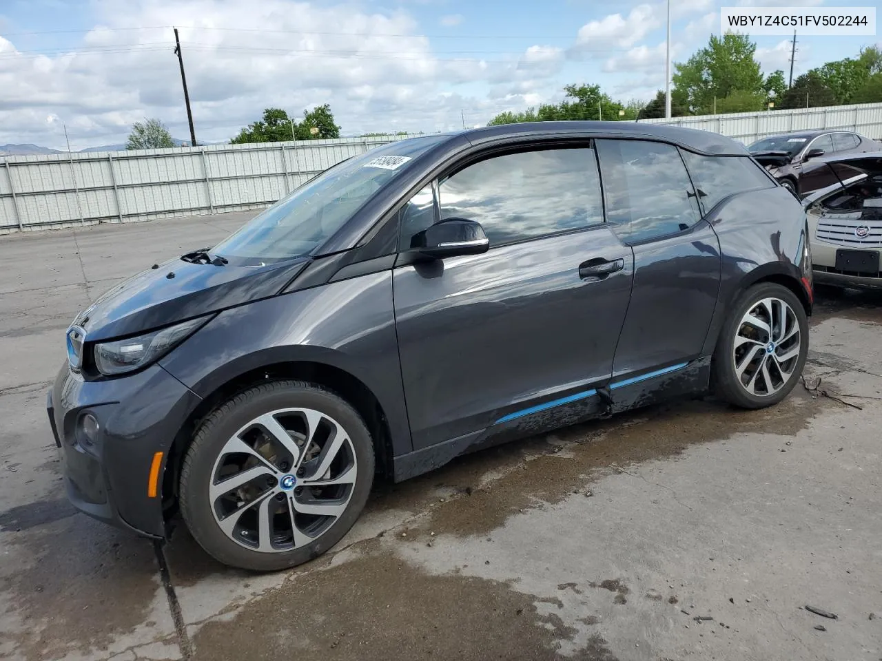 2015 BMW I3 Rex VIN: WBY1Z4C51FV502244 Lot: 55198484