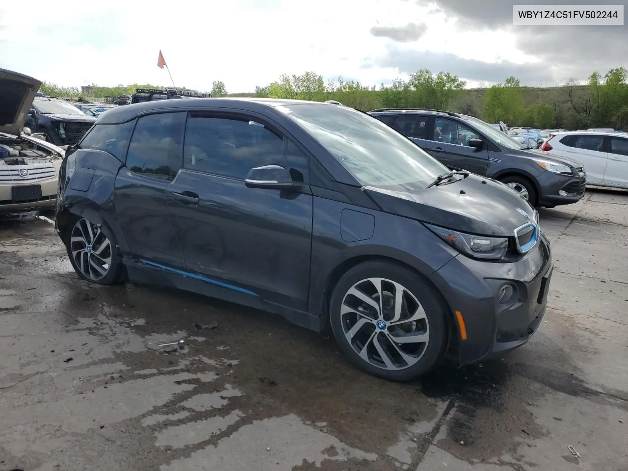 2015 BMW I3 Rex VIN: WBY1Z4C51FV502244 Lot: 55198484