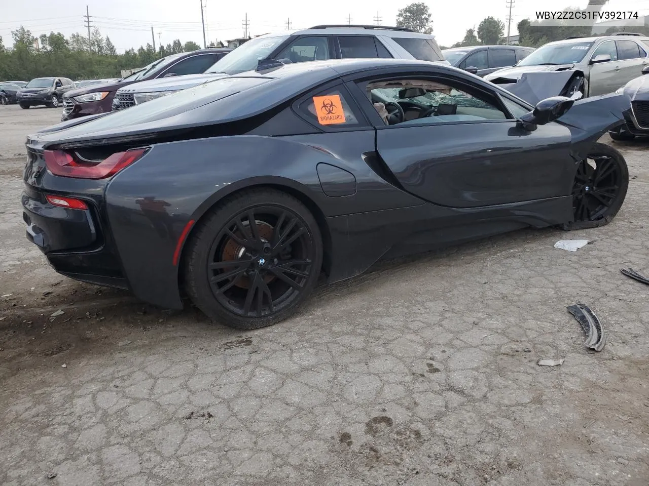 WBY2Z2C51FV392174 2015 BMW I8