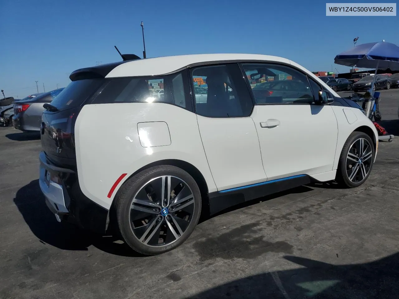 2016 BMW I3 Rex VIN: WBY1Z4C50GV506402 Lot: 68686304