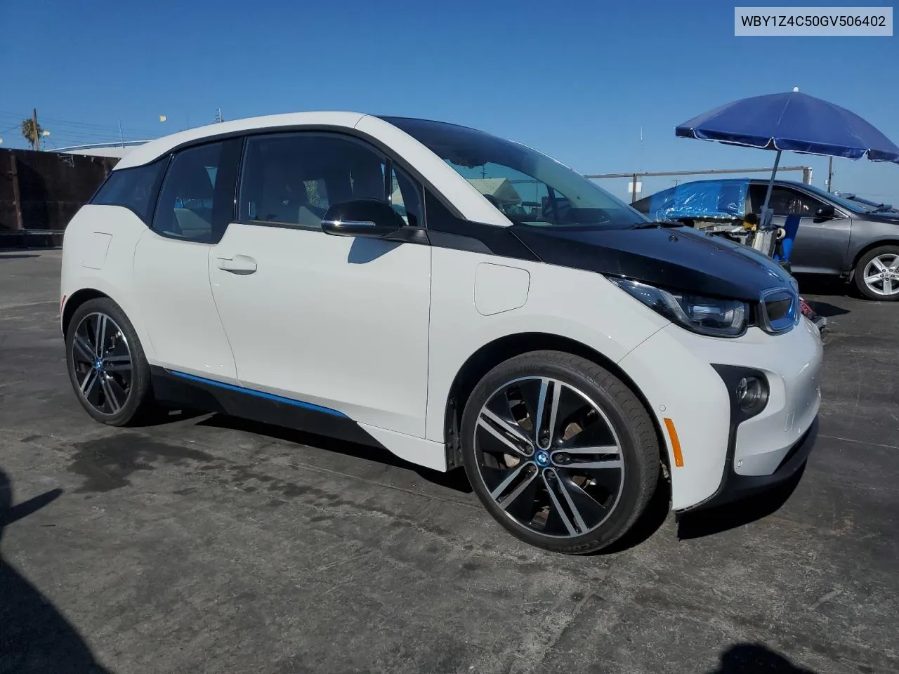 2016 BMW I3 Rex VIN: WBY1Z4C50GV506402 Lot: 68686304