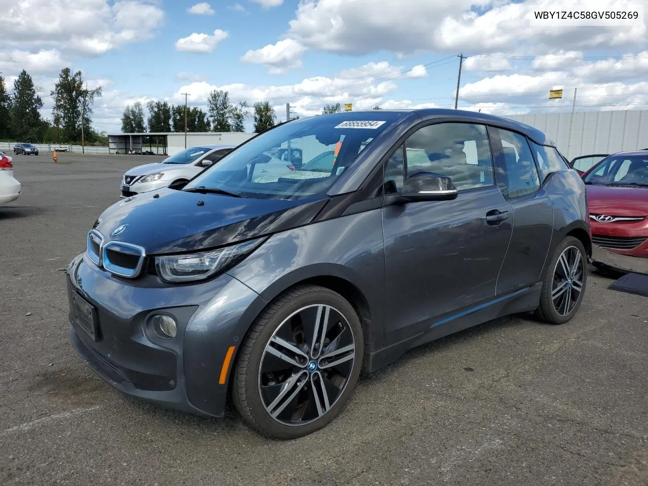 2016 BMW I3 Rex VIN: WBY1Z4C58GV505269 Lot: 68855954