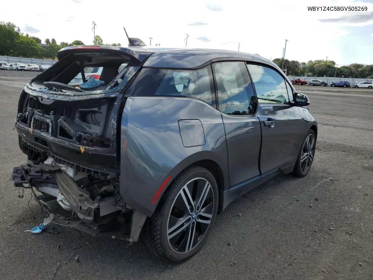 WBY1Z4C58GV505269 2016 BMW I3 Rex