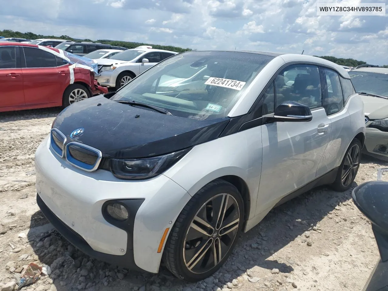 2017 BMW I3 Rex VIN: WBY1Z8C34HV893785 Lot: 62241734