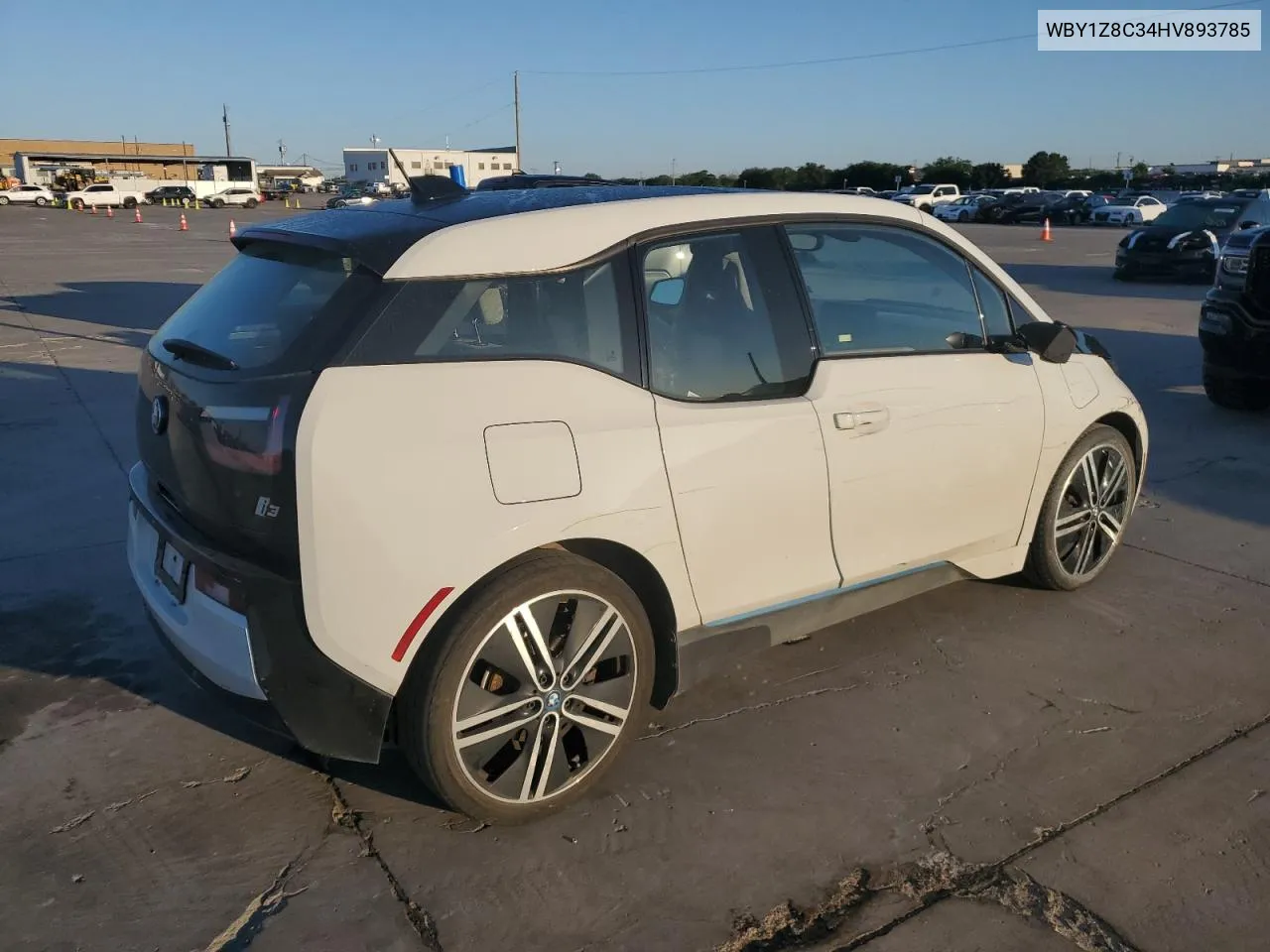 2017 BMW I3 Rex VIN: WBY1Z8C34HV893785 Lot: 62241734