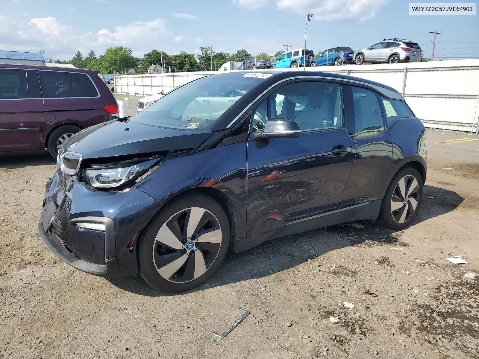 2018 BMW I3 Bev VIN: WBY7Z2C57JVE64903 Lot: 67566214