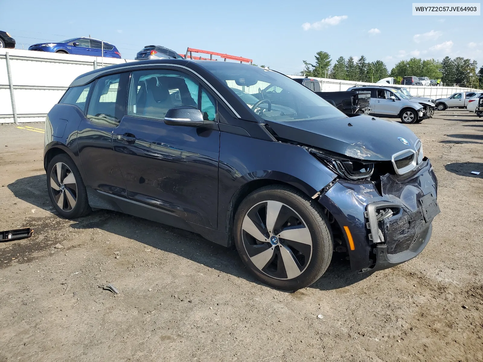 2018 BMW I3 Bev VIN: WBY7Z2C57JVE64903 Lot: 67566214