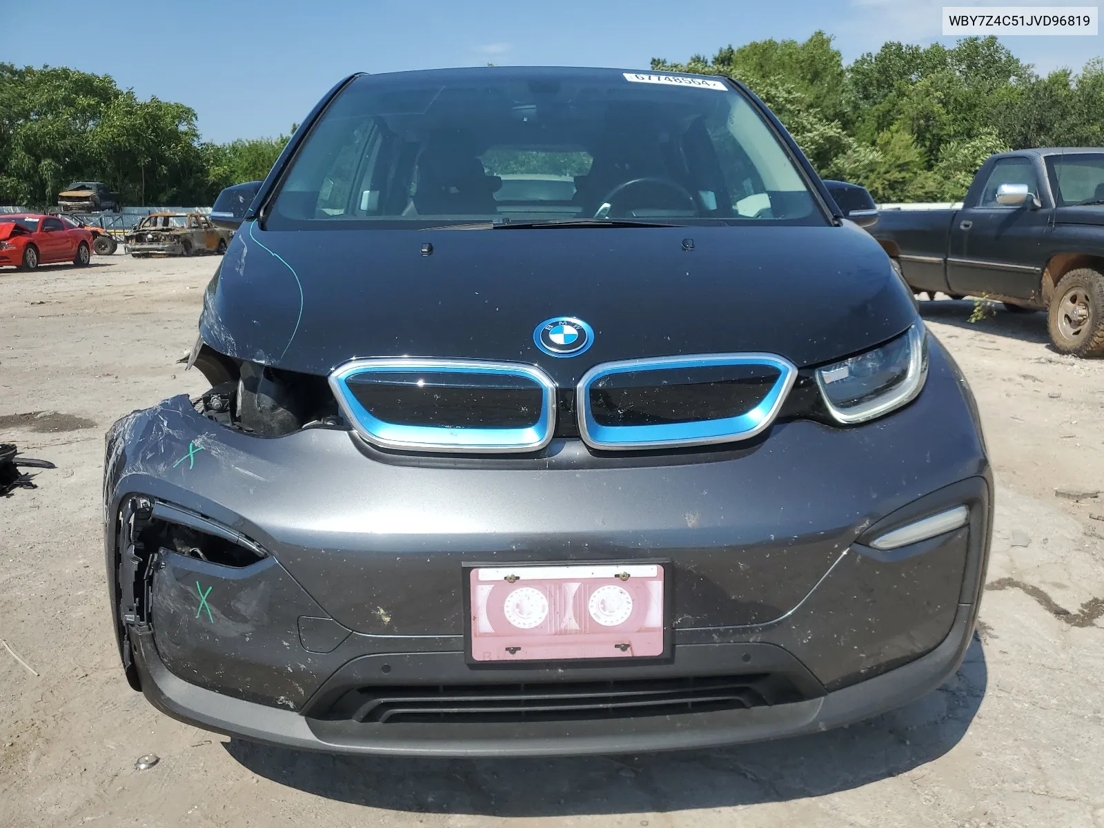 2018 BMW I3 Rex VIN: WBY7Z4C51JVD96819 Lot: 67748564