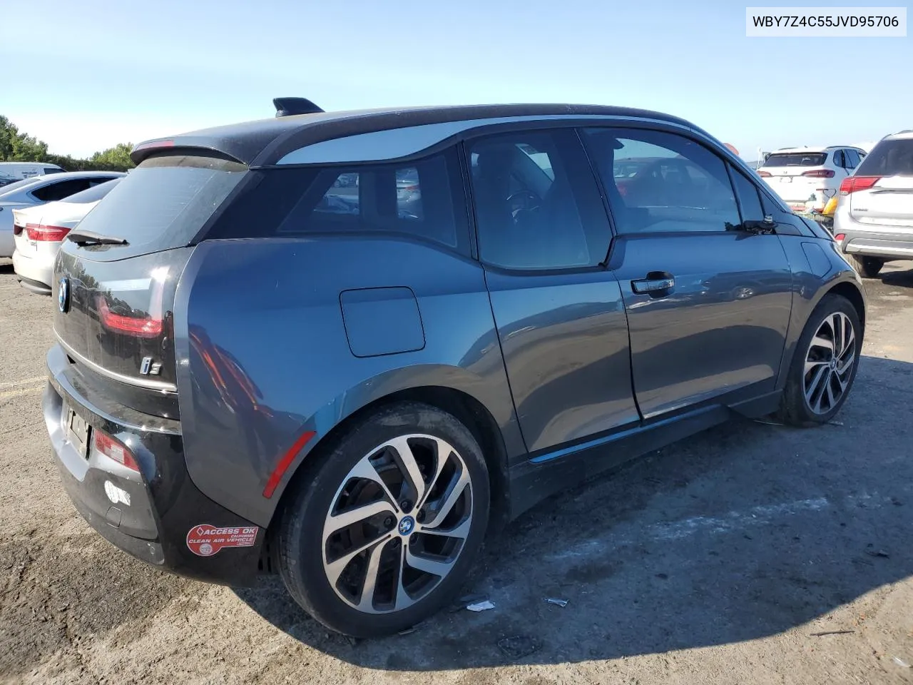 2018 BMW I3 Rex VIN: WBY7Z4C55JVD95706 Lot: 70195634