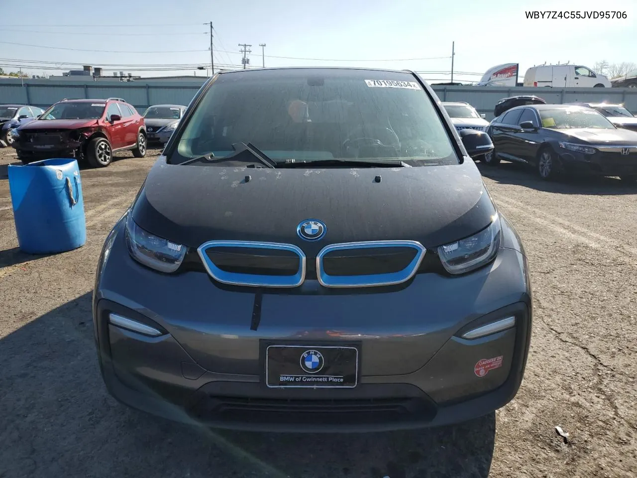 2018 BMW I3 Rex VIN: WBY7Z4C55JVD95706 Lot: 70195634