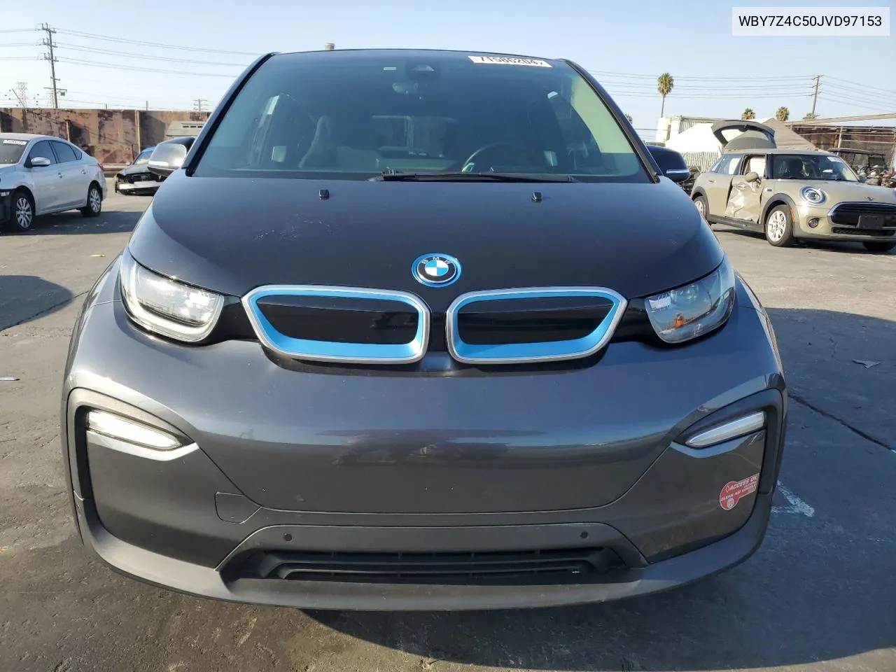 2018 BMW I3 Rex VIN: WBY7Z4C50JVD97153 Lot: 71586204