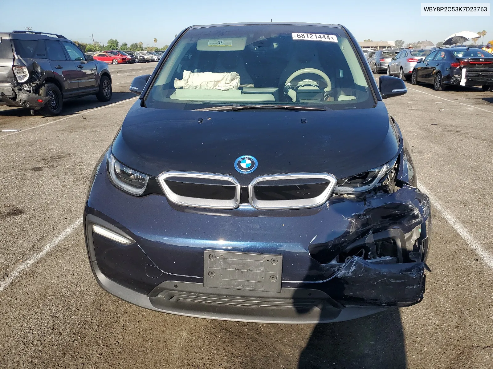 2019 BMW I3 Bev VIN: WBY8P2C53K7D23763 Lot: 68121444