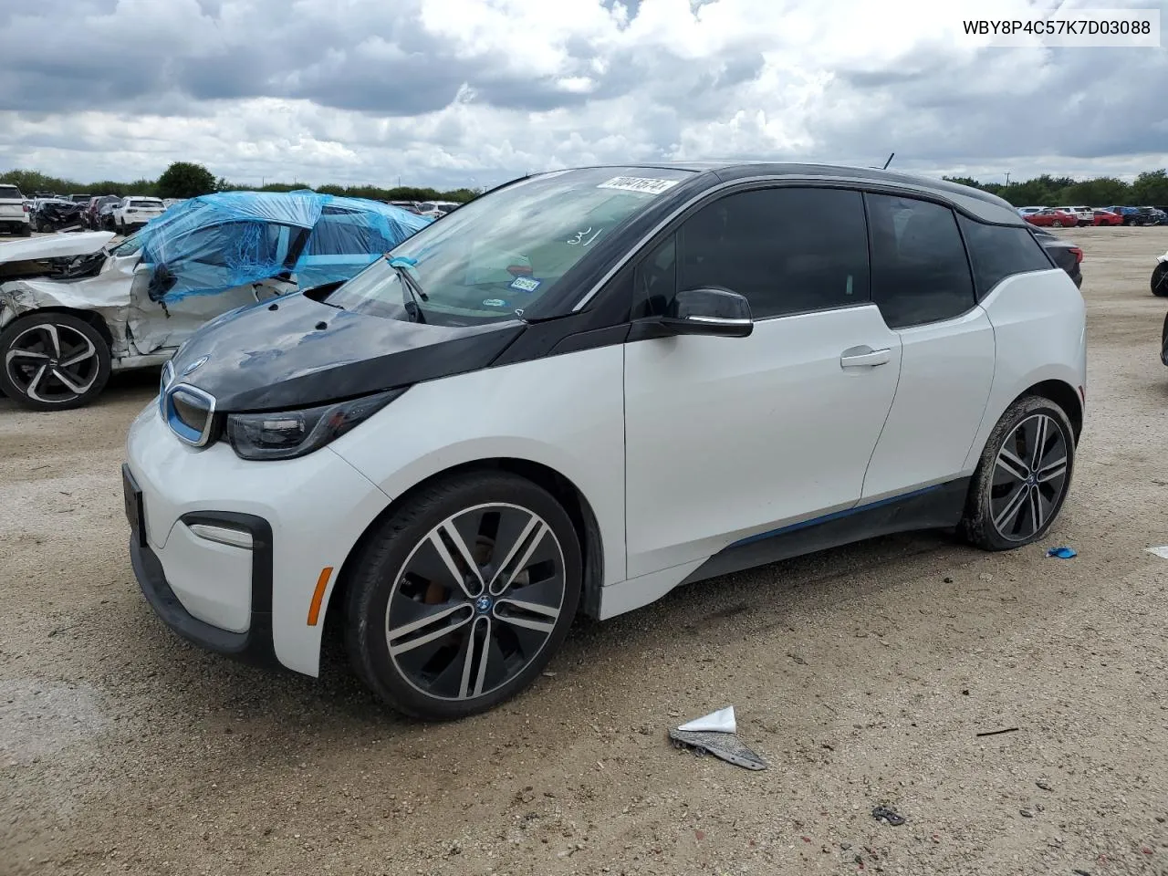 2019 BMW I3 Rex VIN: WBY8P4C57K7D03088 Lot: 70041574