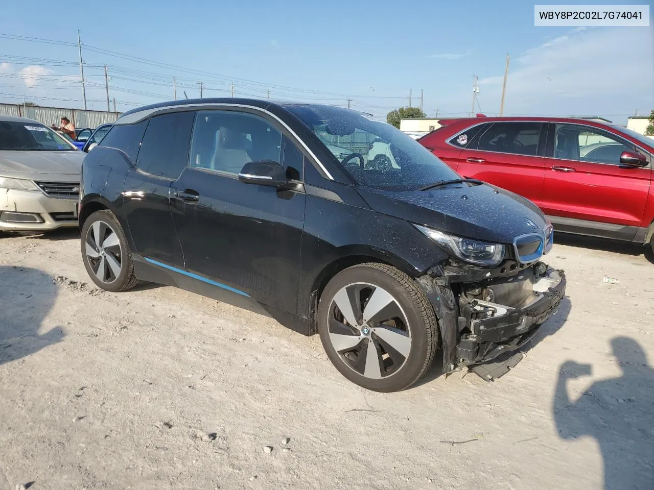 2020 BMW I3 Bev VIN: WBY8P2C02L7G74041 Lot: 69981574