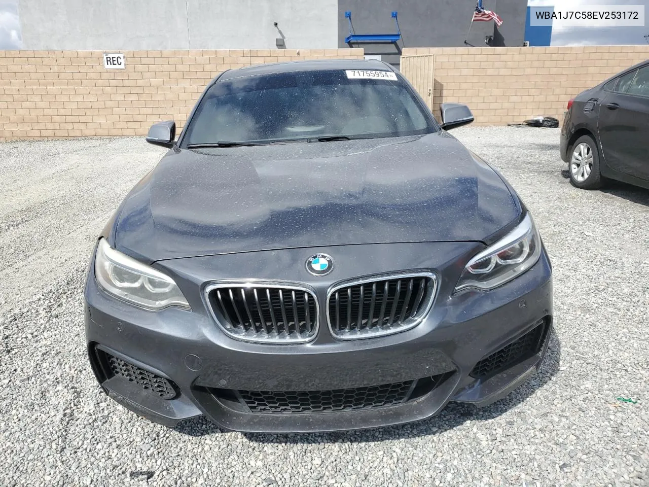 2014 BMW M235I VIN: WBA1J7C58EV253172 Lot: 71755954