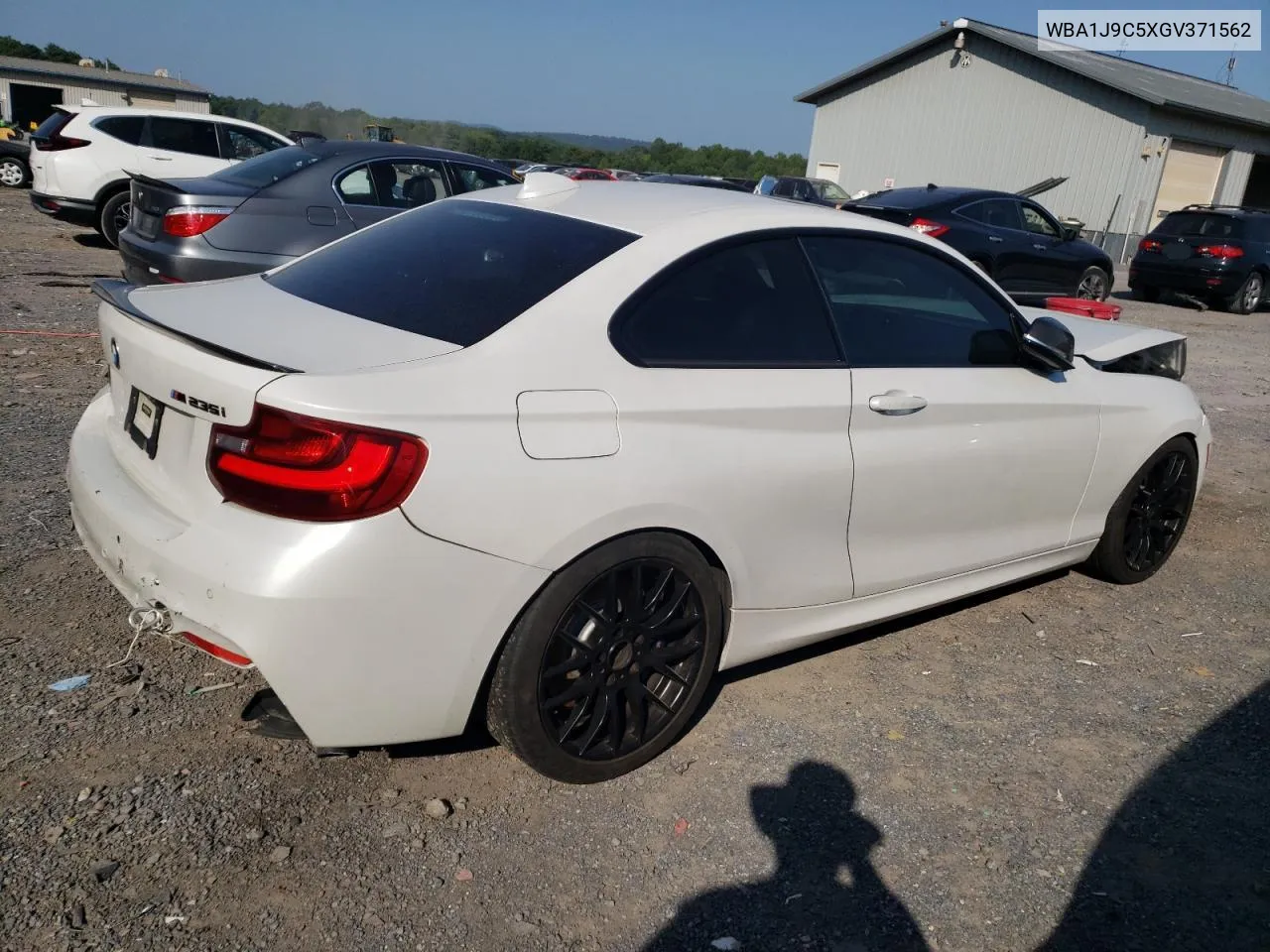 2016 BMW M235Xi VIN: WBA1J9C5XGV371562 Lot: 68705374